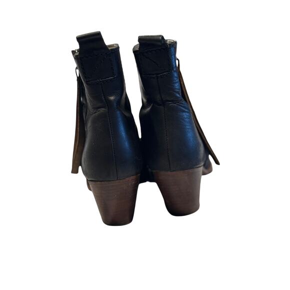 ACNE STUDIOS Pistol Contrast Boots Black Leather in Size 37/US 6.5 - Picture 5 of 8